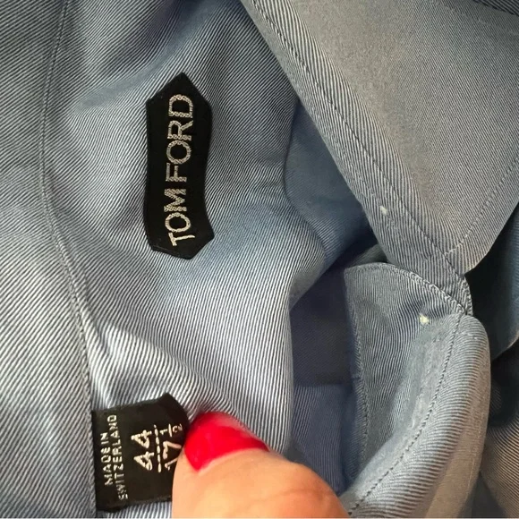 Tom Ford Sky Blue Dress Shirt - Picture 2 of 4